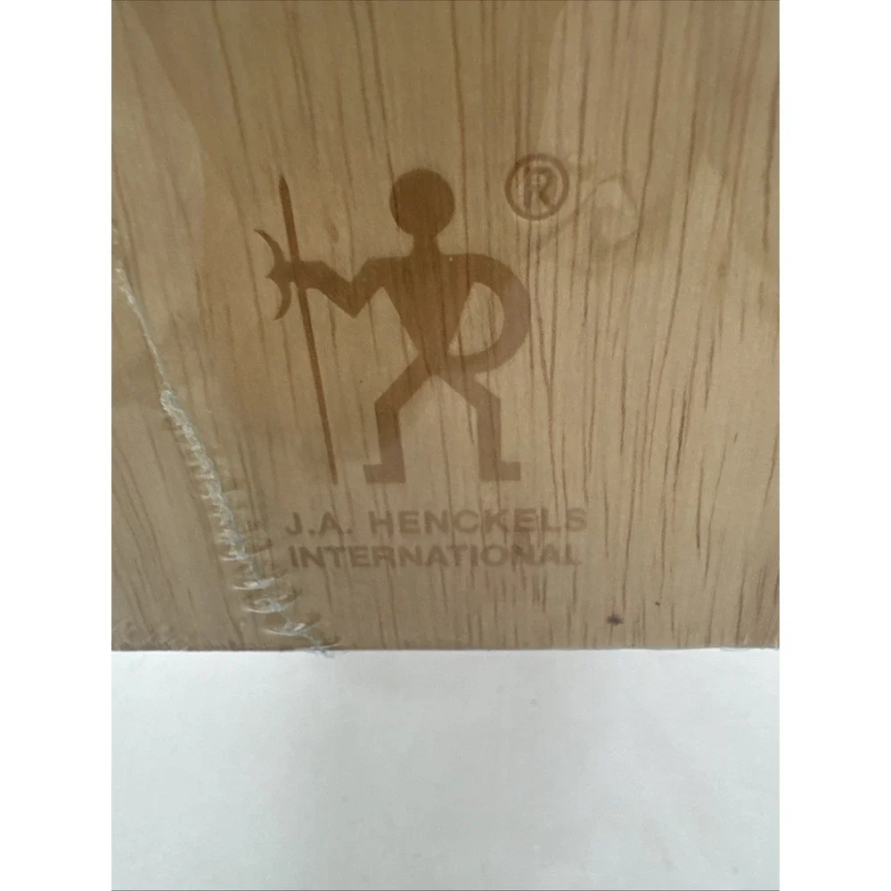Henckels Hardwood Knife Block, Knife‎ Storage, 11-slot New Sealed